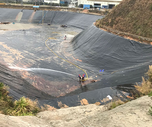 息县废水池清理